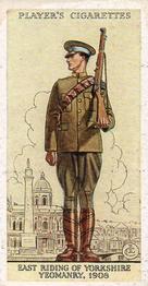 1939 Player's Uniforms of the Territorial Army #18 East Riding of Yorkshire Yeomanry 1908 Front