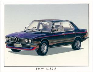 1999 Golden Era BMW #8 1980-81 BMW M535i Front