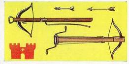 1959 Sweetule Weapons of Defence #7 The Crossbow Front