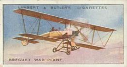 1915 Lambert & Butler Aviation #22 Breguet War-plane Front