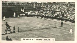 1932 Wills's Homeland Events (Set of 54) #3 Tennis at Wimbledon 1 Front