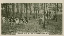 1932 Wills's Homeland Events (Set of 54) #49 Cross-Country Championship Front