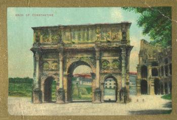 1911 American Tobacco Company Sights & Scenes of the World (T99) #NNO Arch of Constantine Front