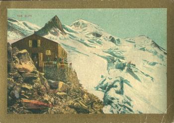 1911 American Tobacco Company Sights & Scenes of the World (T99) #NNO The Alps Front