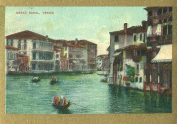 1911 American Tobacco Company Sights & Scenes of the World (T99) #NNO The Grand Canal, Venice Front