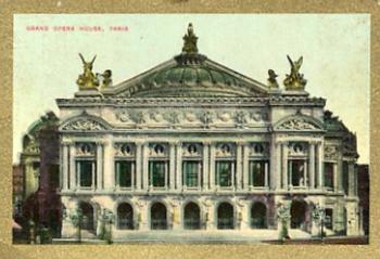 1911 American Tobacco Company Sights & Scenes of the World (T99) #NNO The Grand Opera House, Paris Front