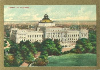 1911 American Tobacco Company Sights & Scenes of the World (T99) #NNO The Library of Congress, Washington Front