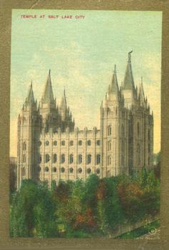 1911 American Tobacco Company Sights & Scenes of the World (T99) #NNO The Temple at Salt Lake City Front