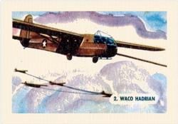 1945 Kellogg's All Wheat Aeroplanes (FC9-1) #2 Waco Hadrian Front