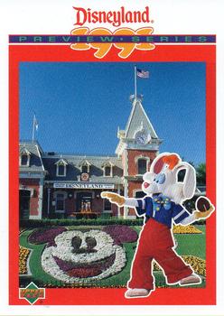 1991 Upper Deck Disneyland Preview Series #4 Mickey Planter Front