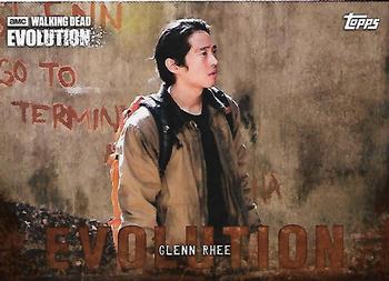 2017 Topps The Walking Dead: Evolution - Brown #31 Glenn Rhee Front