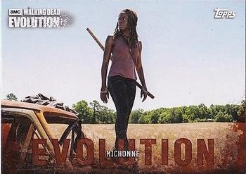 2017 Topps The Walking Dead: Evolution - Brown #44 Michonne Front