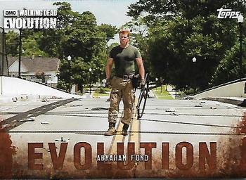 2017 Topps The Walking Dead: Evolution - Brown #50 Abraham Ford Front