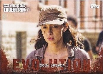 2017 Topps The Walking Dead: Evolution - Brown #58 Rosita Espinosa Front
