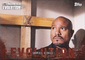2017 Topps The Walking Dead: Evolution - Brown #59 Gabriel Stokes Front