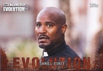 2017 Topps The Walking Dead: Evolution - Brown #60 Gabriel Stokes Front