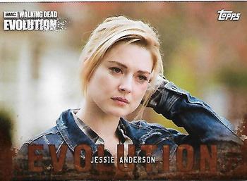2017 Topps The Walking Dead: Evolution - Brown #83 Jessie Anderson Front