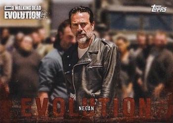2017 Topps The Walking Dead: Evolution - Brown #100 Negan Front