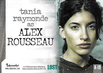 2006 Inkworks Lost Season 2 - Autographs #A-19 Tania Raymonde Back