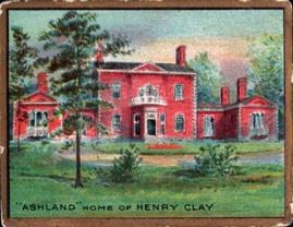 1911 Helmar Historic Homes (T69) #NNO Ashland Home of Henry Clay Front