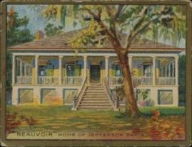 1911 Helmar Historic Homes (T69) #NNO Beauvoir Home of Jefferson Davis Front