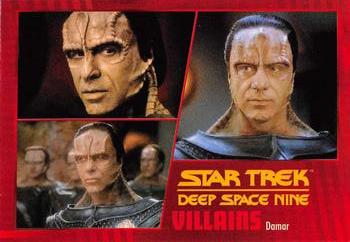 2018 Rittenhouse Star Trek Deep Space Nine Heroes & Villains #14 Damar Front