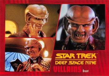 2018 Rittenhouse Star Trek Deep Space Nine Heroes & Villains #17 Brunt Front