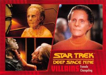 2018 Rittenhouse Star Trek Deep Space Nine Heroes & Villains #24 The Female Changeling Front