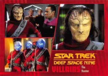 2018 Rittenhouse Star Trek Deep Space Nine Heroes & Villains #40 The Hunter Front