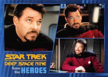 2018 Rittenhouse Star Trek Deep Space Nine Heroes & Villains #60 Thomas Riker Front