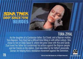 2018 Rittenhouse Star Trek Deep Space Nine Heroes & Villains #70 Tora Ziyal Back