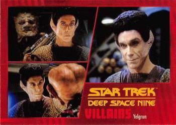 2018 Rittenhouse Star Trek Deep Space Nine Heroes & Villains #85 Yelgrun Front