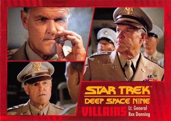 2018 Rittenhouse Star Trek Deep Space Nine Heroes & Villains #99 Lt. General Rex Denning Front