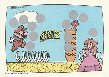 1989 O-Pee-Chee Nintendo - Super Mario Bros. 2 Scratch-Offs (Series One) #10 Mario II Screen 10 Front