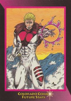 1994 Dart Flipcards Colorado Comic Future Stars Series 1 #6 Impulse Front