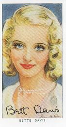 1989 Card Collectors Society 1938 Film Stars Third Series (reprint) #10 Bette Davis Front