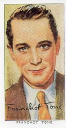 1989 Card Collectors Society 1938 Film Stars Third Series (reprint) #47 Franchot Tone Front