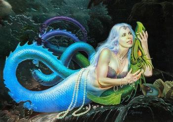 1996 FPG Best of Rowena #82 Mermaid Front