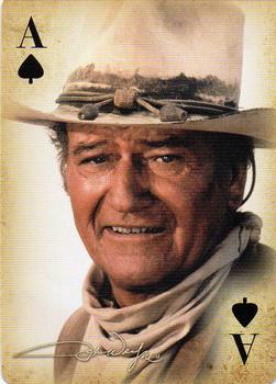 2016 Aquarius John Wayne Playing Cards #A♠ John Wayne Front