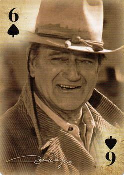 2016 Aquarius John Wayne Playing Cards #6♠ John Wayne Front
