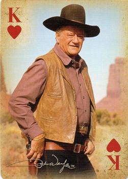 2016 Aquarius John Wayne Playing Cards #K♥ John Wayne Front