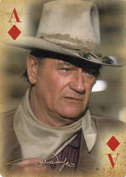 2016 Aquarius John Wayne Playing Cards #A♦ John Wayne Front