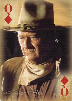 2016 Aquarius John Wayne Playing Cards #Q♦ John Wayne Front