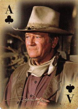 2016 Aquarius John Wayne Playing Cards #A♣ John Wayne Front