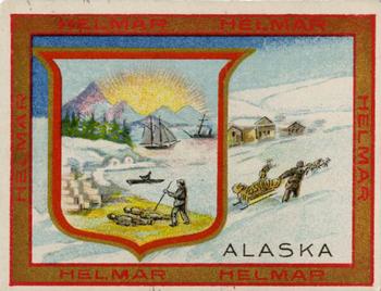 1910 Helmar Seals of US & Coat of Arms (T107) #NNO Alaska Front