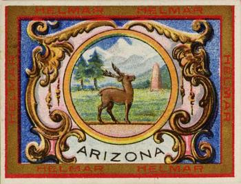 1910 Helmar Seals of US & Coat of Arms (T107) #NNO Arizona Front