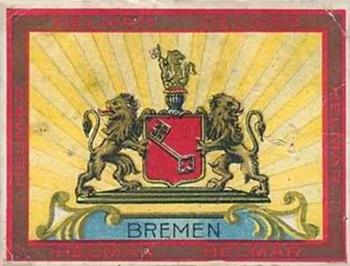 1910 Helmar Seals of US & Coat of Arms (T107) #NNO Bremen Front