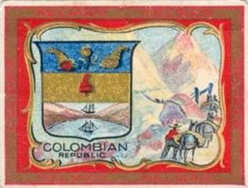 1910 Helmar Seals of US & Coat of Arms (T107) #NNO Colombian Republic Front