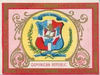 1910 Helmar Seals of US & Coat of Arms (T107) #NNO Dominican Republic Front