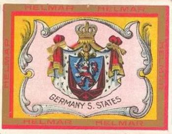 1910 Helmar Seals of US & Coat of Arms (T107) #NNO German Southern States Front